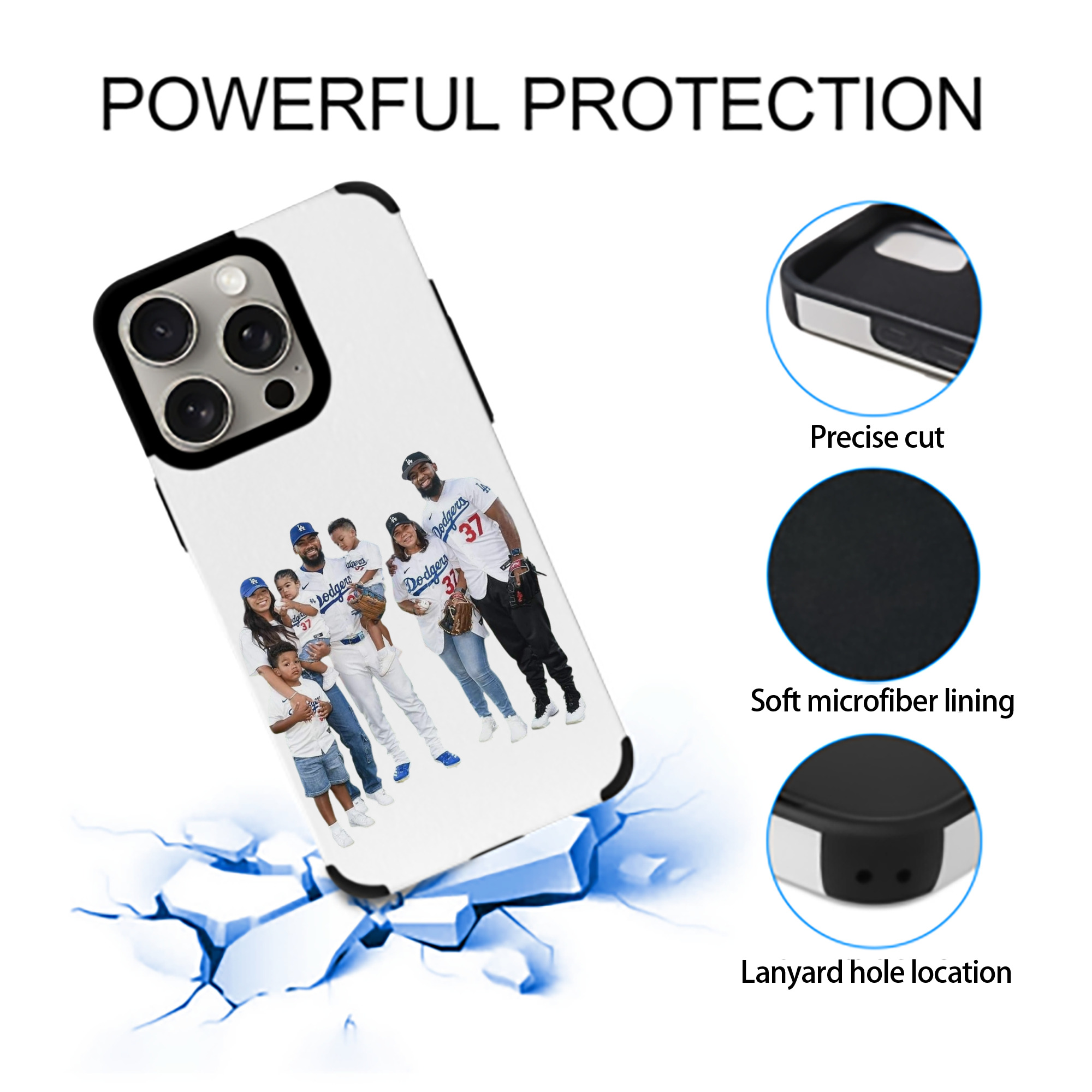  IPhone 15 Pro Max PU Leather Case – Soft Lining, 360° Protection – Precise Fit, 3D Buttons, Easy Charging – Anti-Yellowing, Easy To Clean