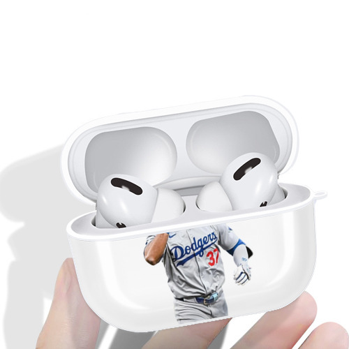  AirPods Pro Hard Case White With Keychain, Durable Flexible PC, Precise Cutouts, Anti-Fingerprint, Yellowing & Scratch Resistant, Full Protection, Washable