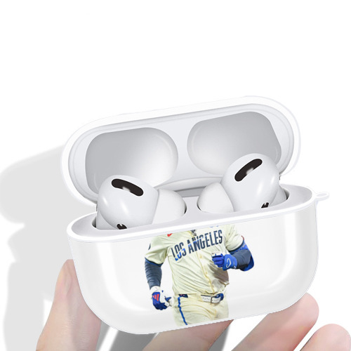  AirPods Pro Hard Case White With Keychain, Durable Flexible PC, Precise Cutouts, Anti-Fingerprint, Yellowing & Scratch Resistant, Full Protection, Washable