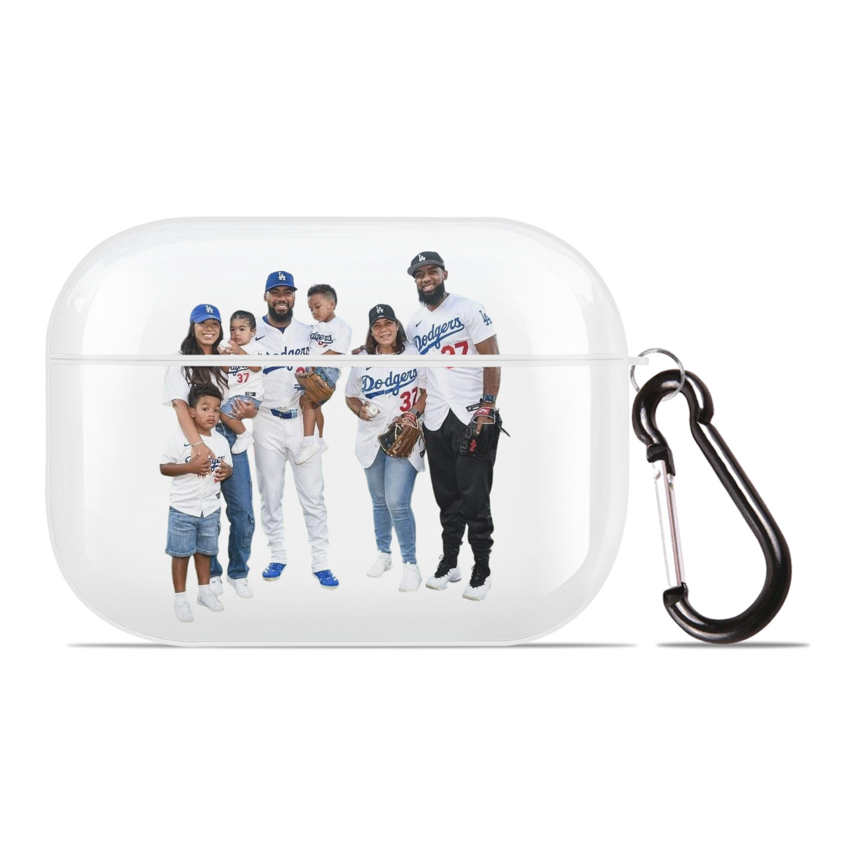  AirPods Pro Hard Case White With Keychain, Durable Flexible PC, Precise Cutouts, Anti-Fingerprint, Yellowing & Scratch Resistant, Full Protection, Washable