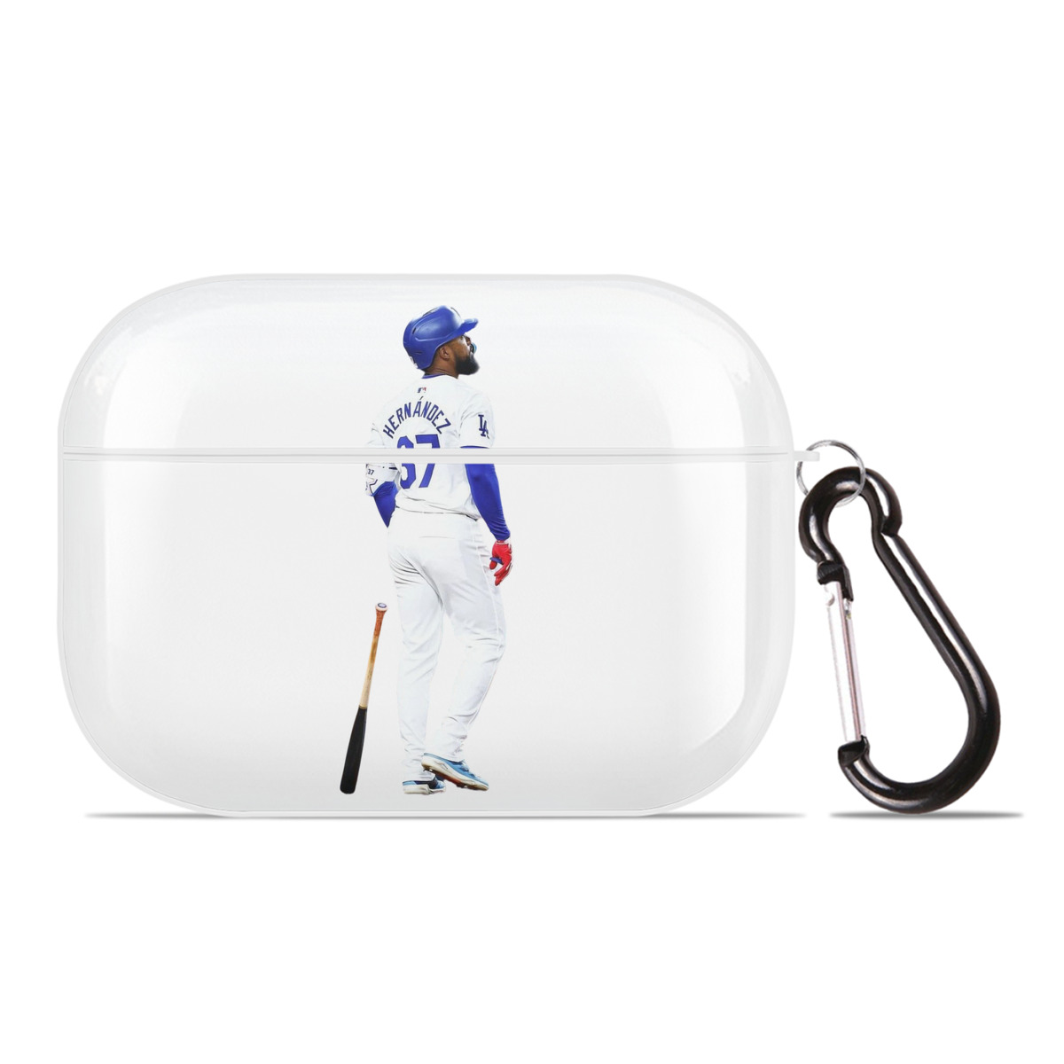  AirPods Pro Hard Case White With Keychain, Durable Flexible PC, Precise Cutouts, Anti-Fingerprint, Yellowing & Scratch Resistant, Full Protection, Washable