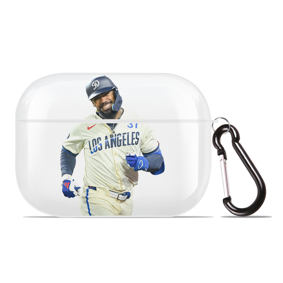  AirPods Pro Hard Case White With Keychain, Durable Flexible PC, Precise Cutouts, Anti-Fingerprint, Yellowing & Scratch Resistant, Full Protection, Washable