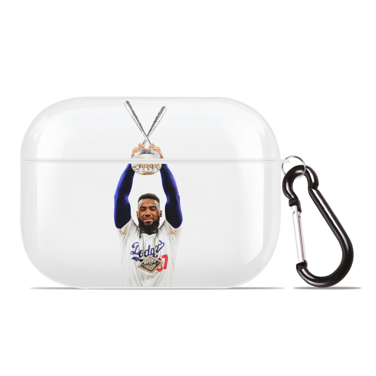  AirPods Pro Hard Case White With Keychain, Durable Flexible PC, Precise Cutouts, Anti-Fingerprint, Yellowing & Scratch Resistant, Full Protection, Washable