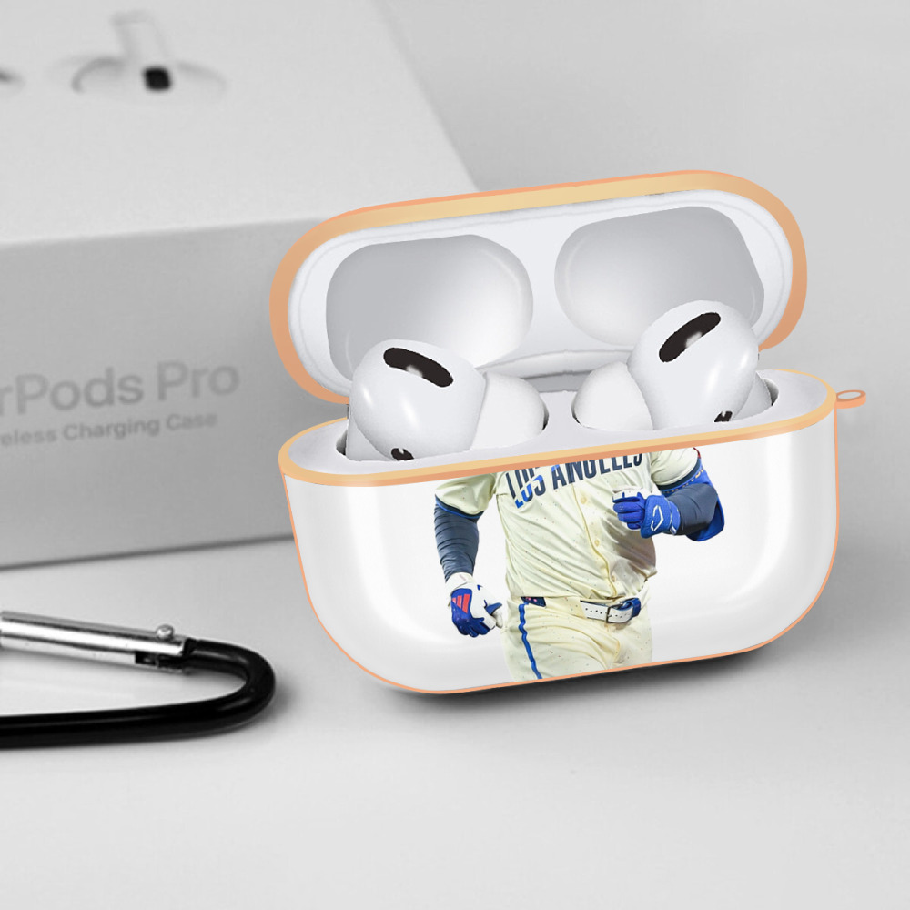  AirPods Pro Protective Case Rose Gold, Flexible PC Material, Precise Fit, Anti-Slip Cover, Full Protection, Fingerprint Resistant, Washable With Keychain