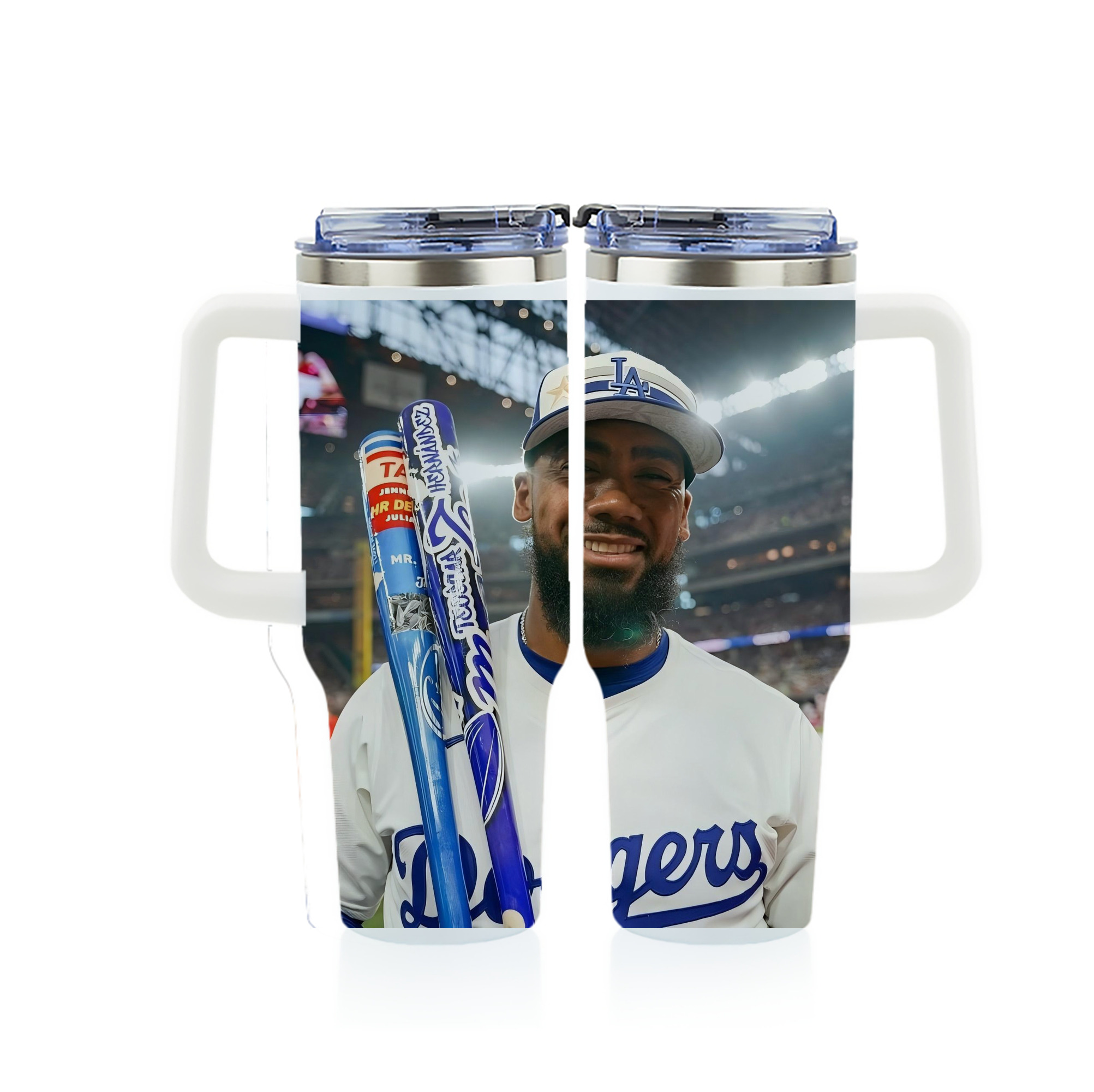  40oz Full Wrap Car Tumbler – Durable Stainless Steel Travel Mug With Vibrant UV Print – Double Wall Insulated, Fits Most Car Cup Holders