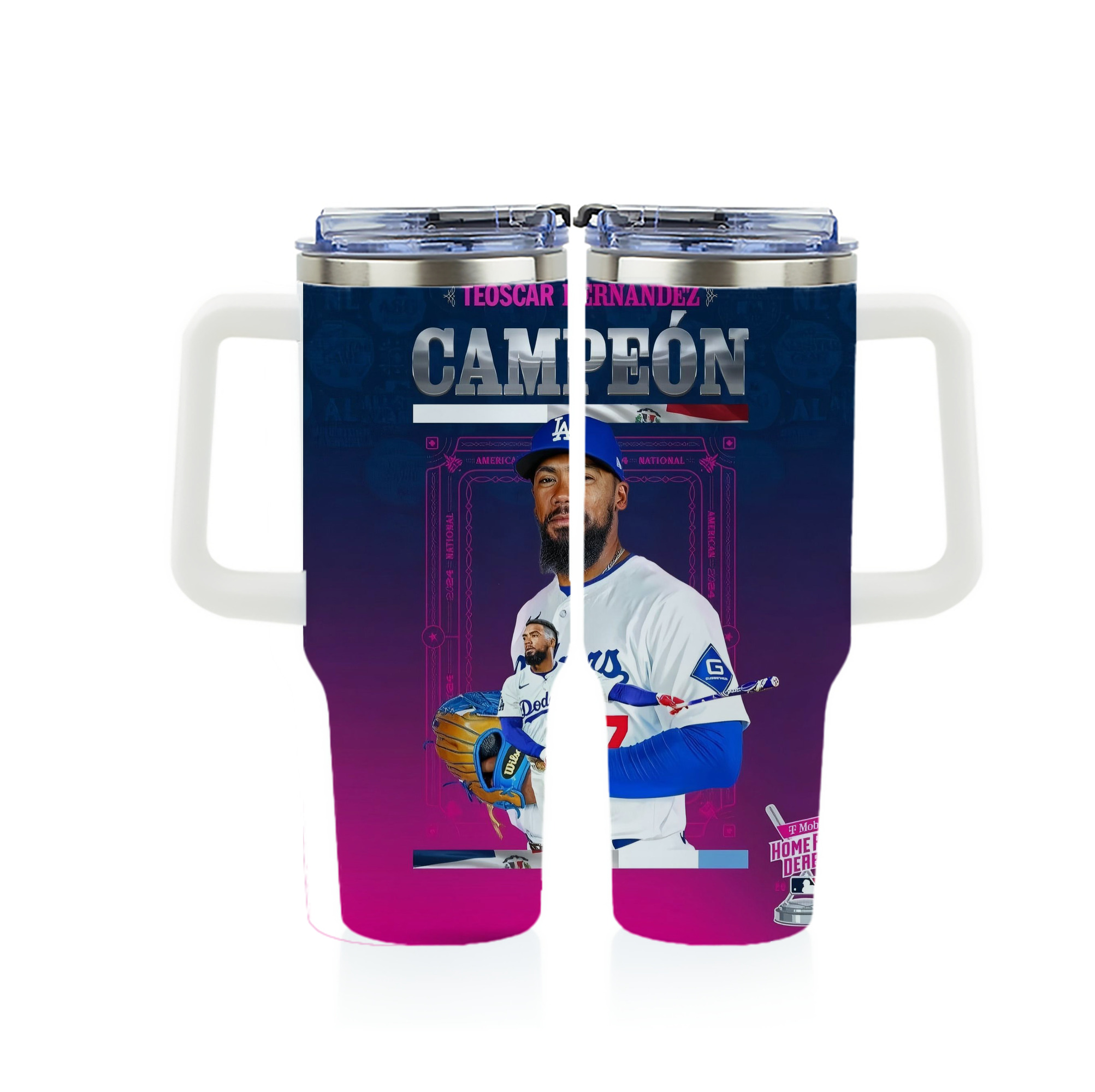  40oz Full Wrap Car Tumbler – Durable Stainless Steel Travel Mug With Vibrant UV Print – Double Wall Insulated, Fits Most Car Cup Holders