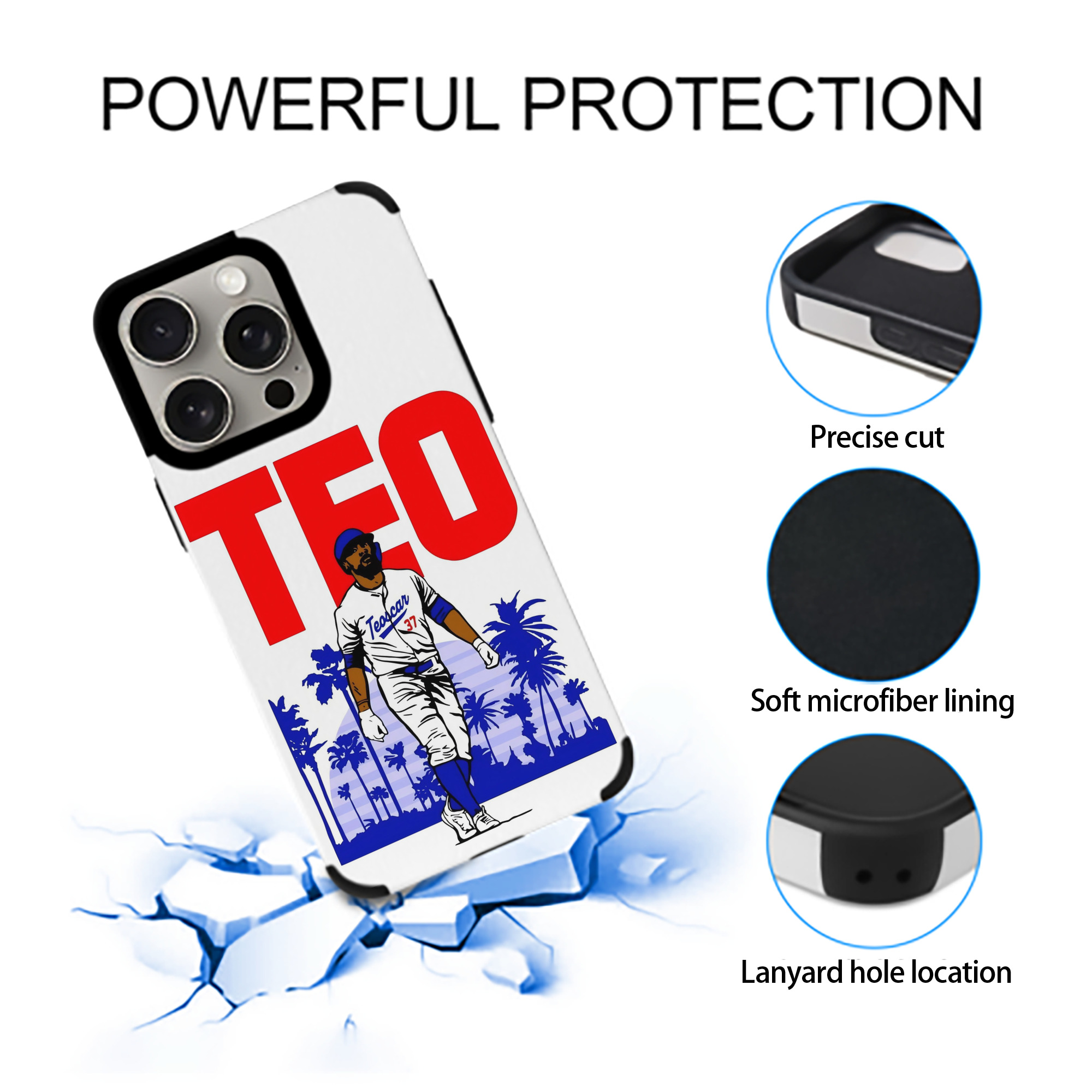  IPhone 15 Pro Max PU Leather Case – Soft Lining, 360° Protection – Precise Fit, 3D Buttons, Easy Charging – Anti-Yellowing, Easy To Clean