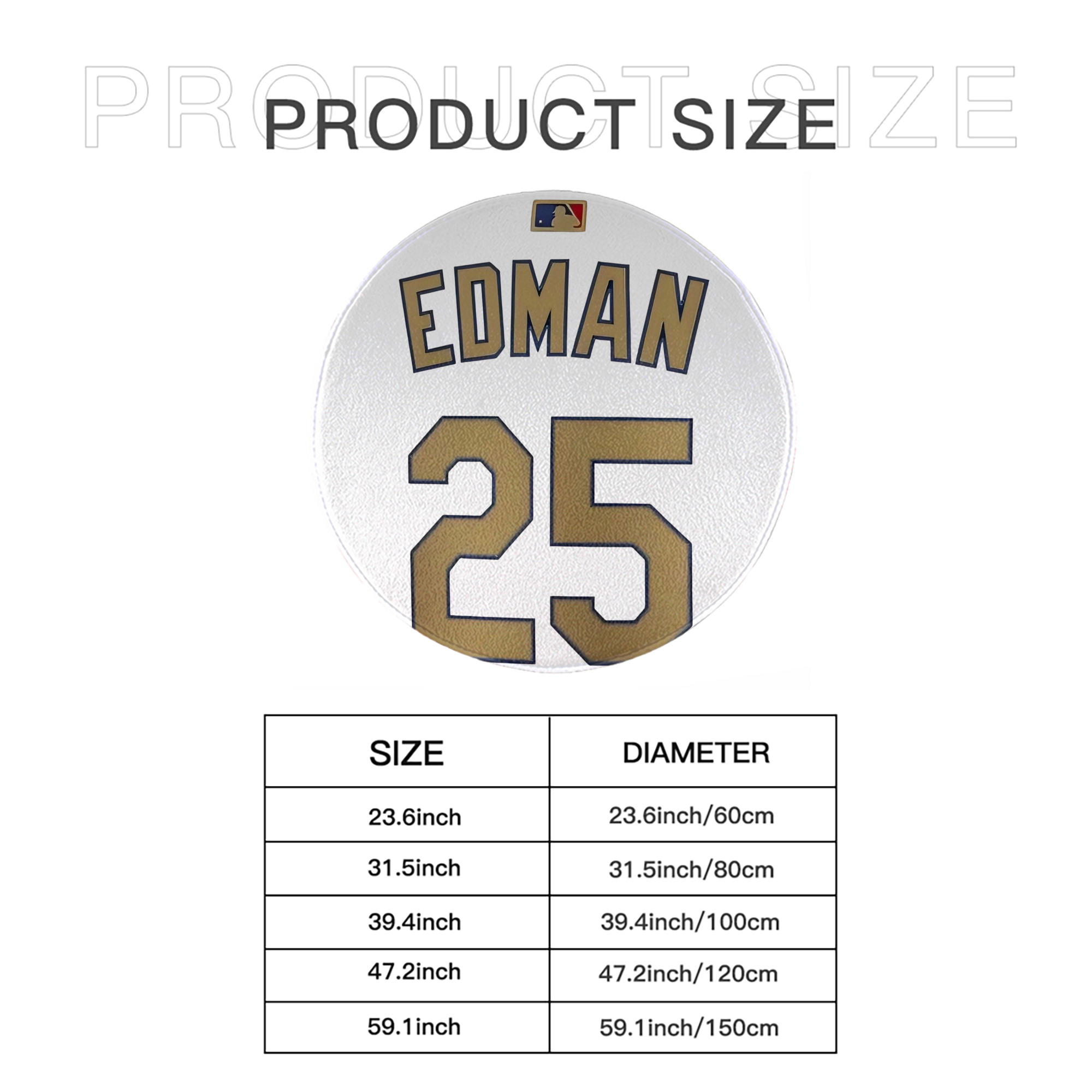  Round Floor Mat – Soft Flannel & High-Density Sponge Core – Non-Slip Dot Backing – Durable Stitched Edges – Quick-Dry & Breathable – Perfect For Home, Bathroom & Living Room