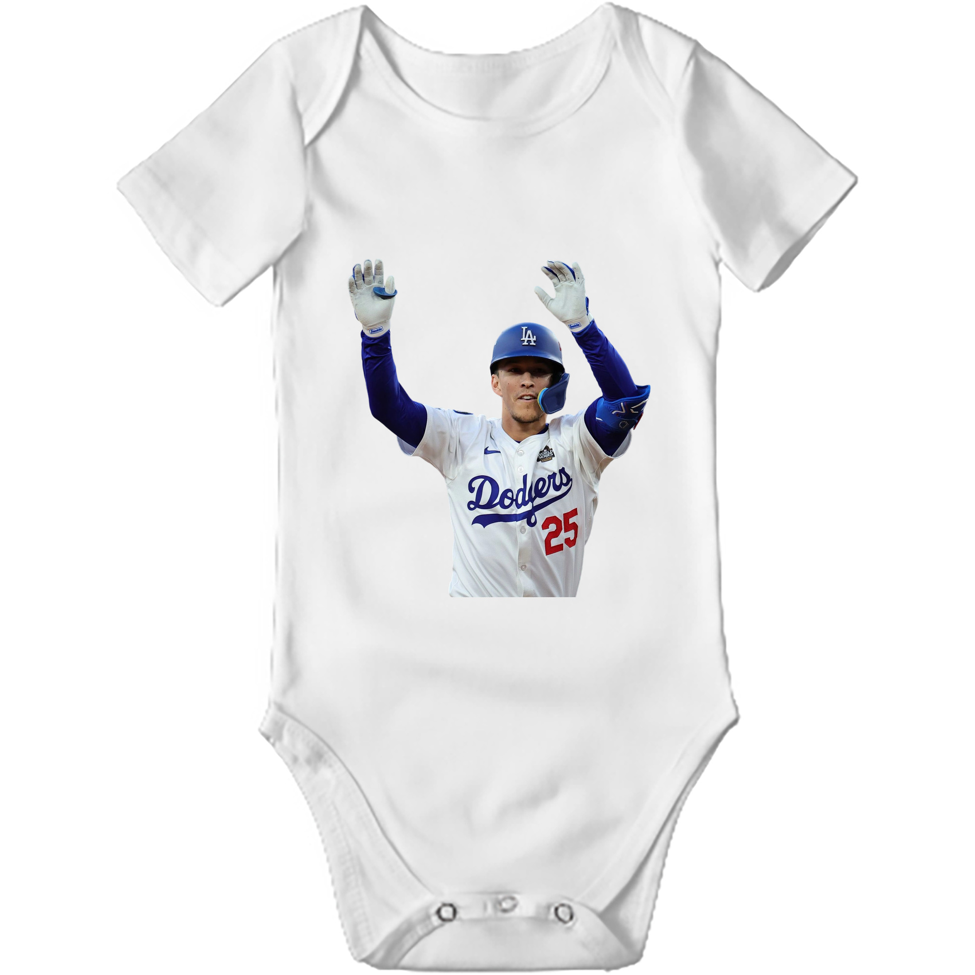  Baby Short Sleeve Romper – 100% Cotton Soft & Breathable Digital Print Onesie With Easy Snap Closure And Envelope Shoulder – Comfortable For Daily Wear & Travel