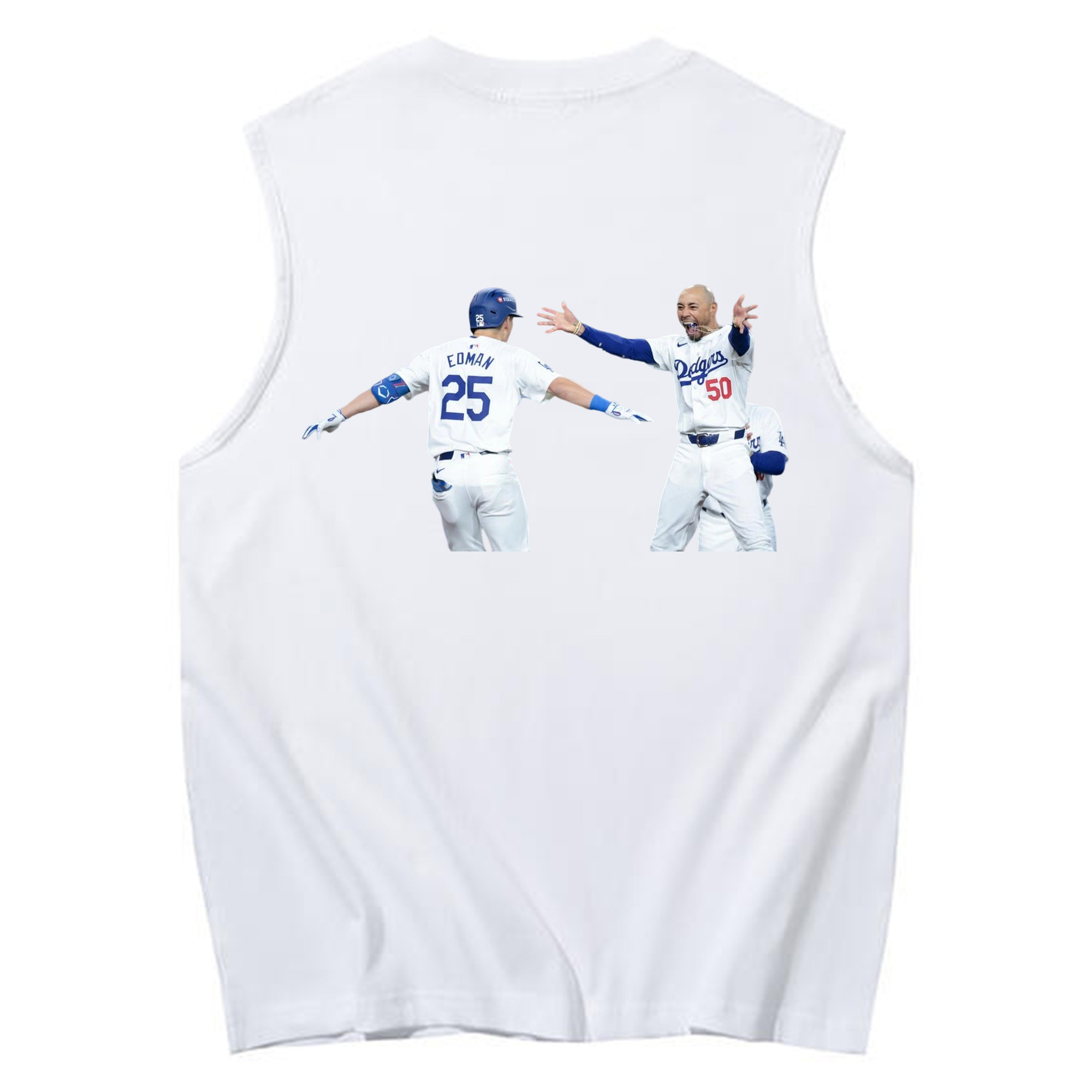  230g Pure Cotton Tank Top With Back Heat Transfer Print – Soft, Lightweight, Fitted Design – Stylish & Comfortable Casual Wear For Sports & Everyday Use