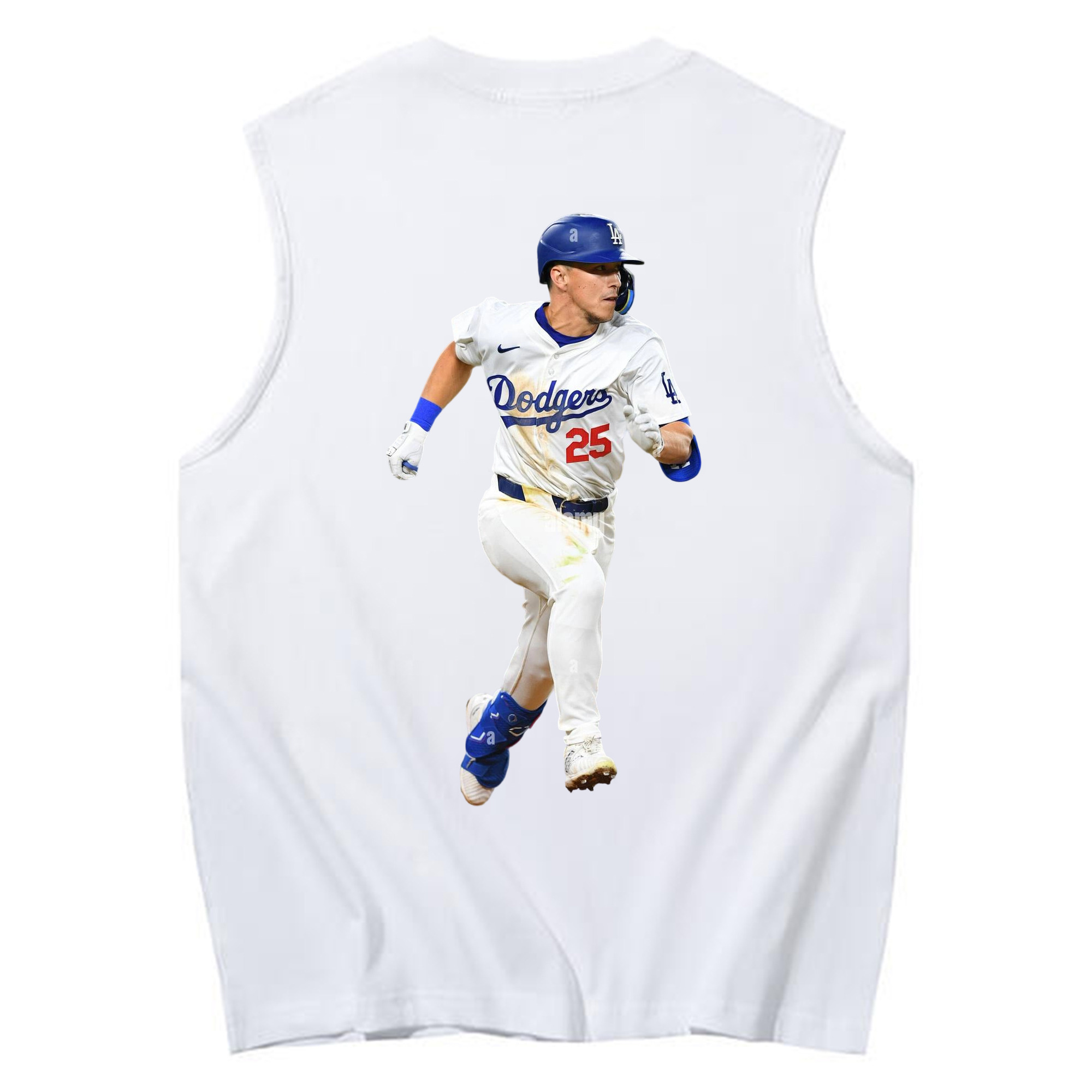  230g Pure Cotton Tank Top With Back Heat Transfer Print – Soft, Lightweight, Fitted Design – Stylish & Comfortable Casual Wear For Sports & Everyday Use