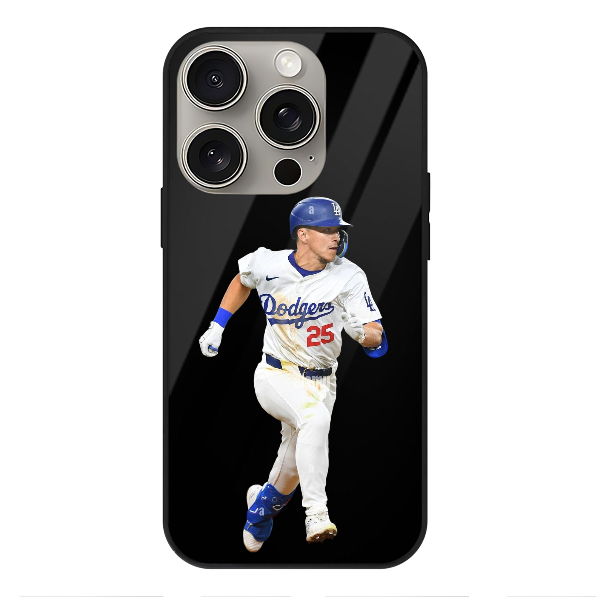  IPhone 15 Pro Mirror Phone Case – UV Printed Glass + TPU – Scratch-Resistant, Wireless Charging Compatible, Precise Fit & Stylish Design