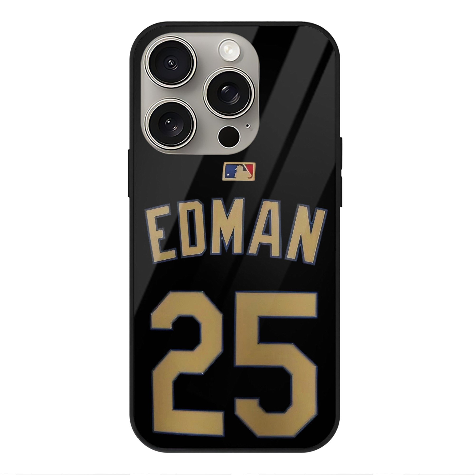  IPhone 15 Pro Mirror Phone Case – UV Printed Glass + TPU – Scratch-Resistant, Wireless Charging Compatible, Precise Fit & Stylish Design