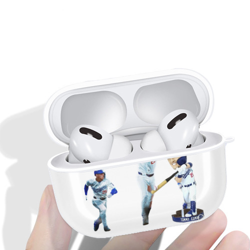  AirPods Pro Hard Case White With Keychain, Durable Flexible PC, Precise Cutouts, Anti-Fingerprint, Yellowing & Scratch Resistant, Full Protection, Washable