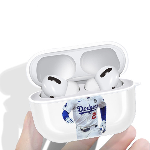  AirPods Pro Hard Case White With Keychain, Durable Flexible PC, Precise Cutouts, Anti-Fingerprint, Yellowing & Scratch Resistant, Full Protection, Washable