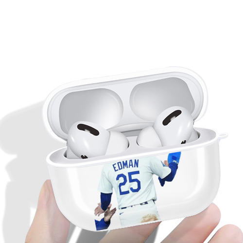  AirPods Pro Hard Case White With Keychain, Durable Flexible PC, Precise Cutouts, Anti-Fingerprint, Yellowing & Scratch Resistant, Full Protection, Washable