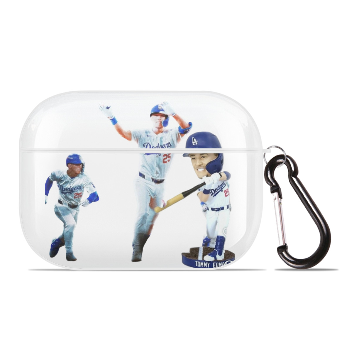  AirPods Pro Hard Case White With Keychain, Durable Flexible PC, Precise Cutouts, Anti-Fingerprint, Yellowing & Scratch Resistant, Full Protection, Washable