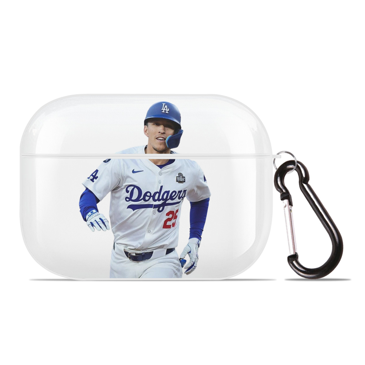  AirPods Pro Hard Case White With Keychain, Durable Flexible PC, Precise Cutouts, Anti-Fingerprint, Yellowing & Scratch Resistant, Full Protection, Washable