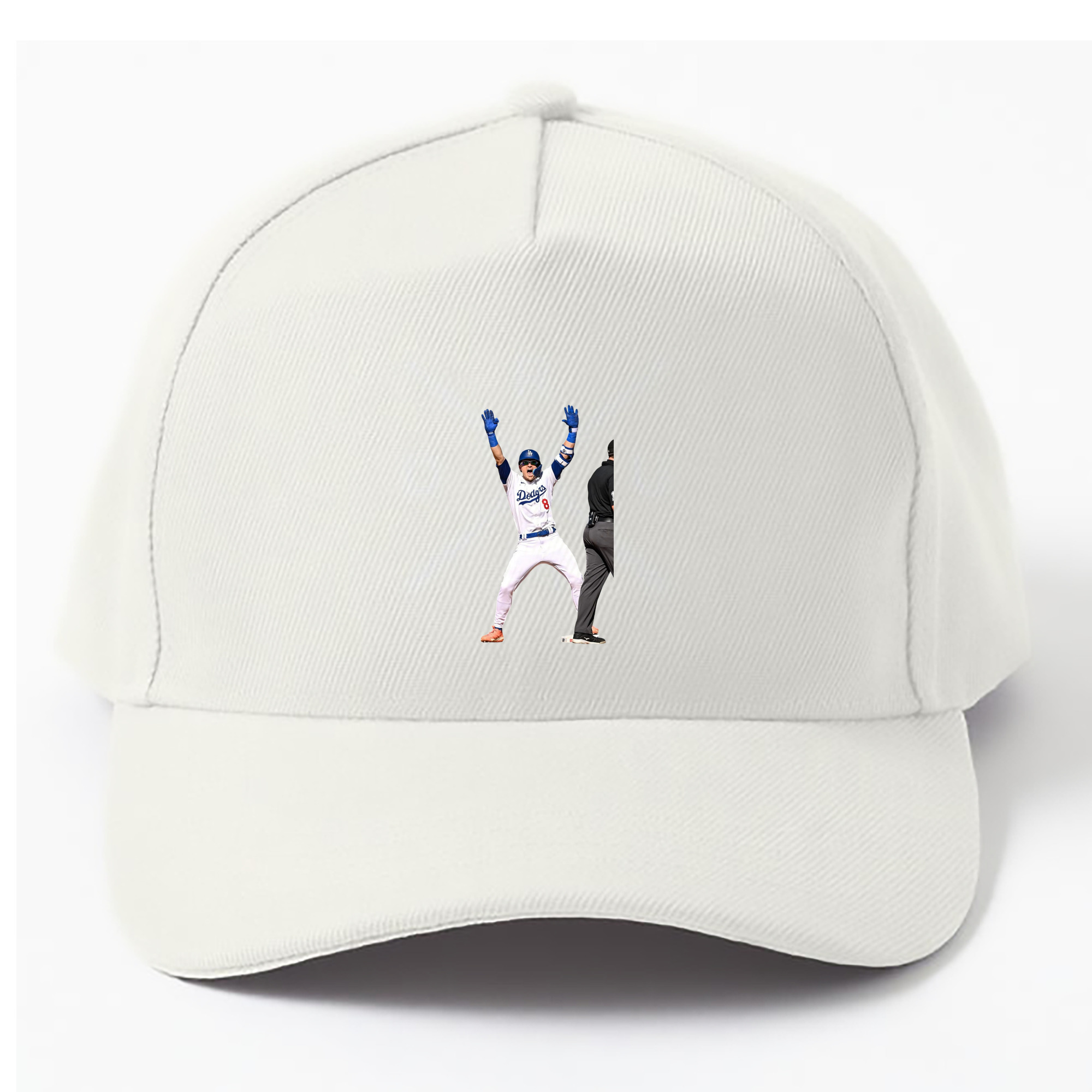  100% Cotton Baseball Cap – Heat Transfer Print – Comfortable, Durable, Perfect For Sports & Everyday Wear