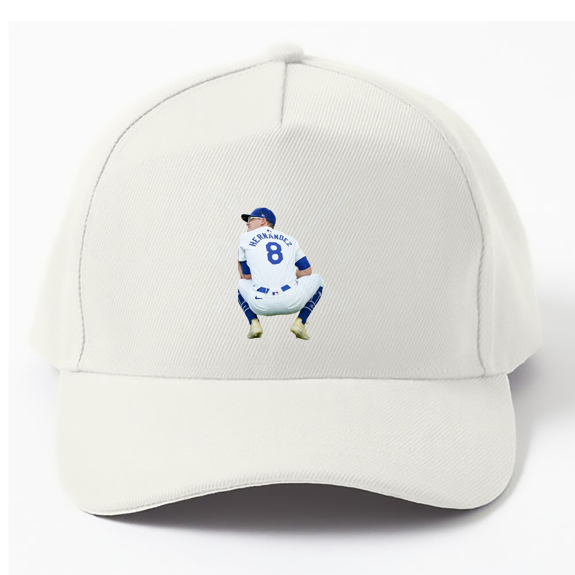  100% Cotton Baseball Cap – Heat Transfer Print – Comfortable, Durable, Perfect For Sports & Everyday Wear