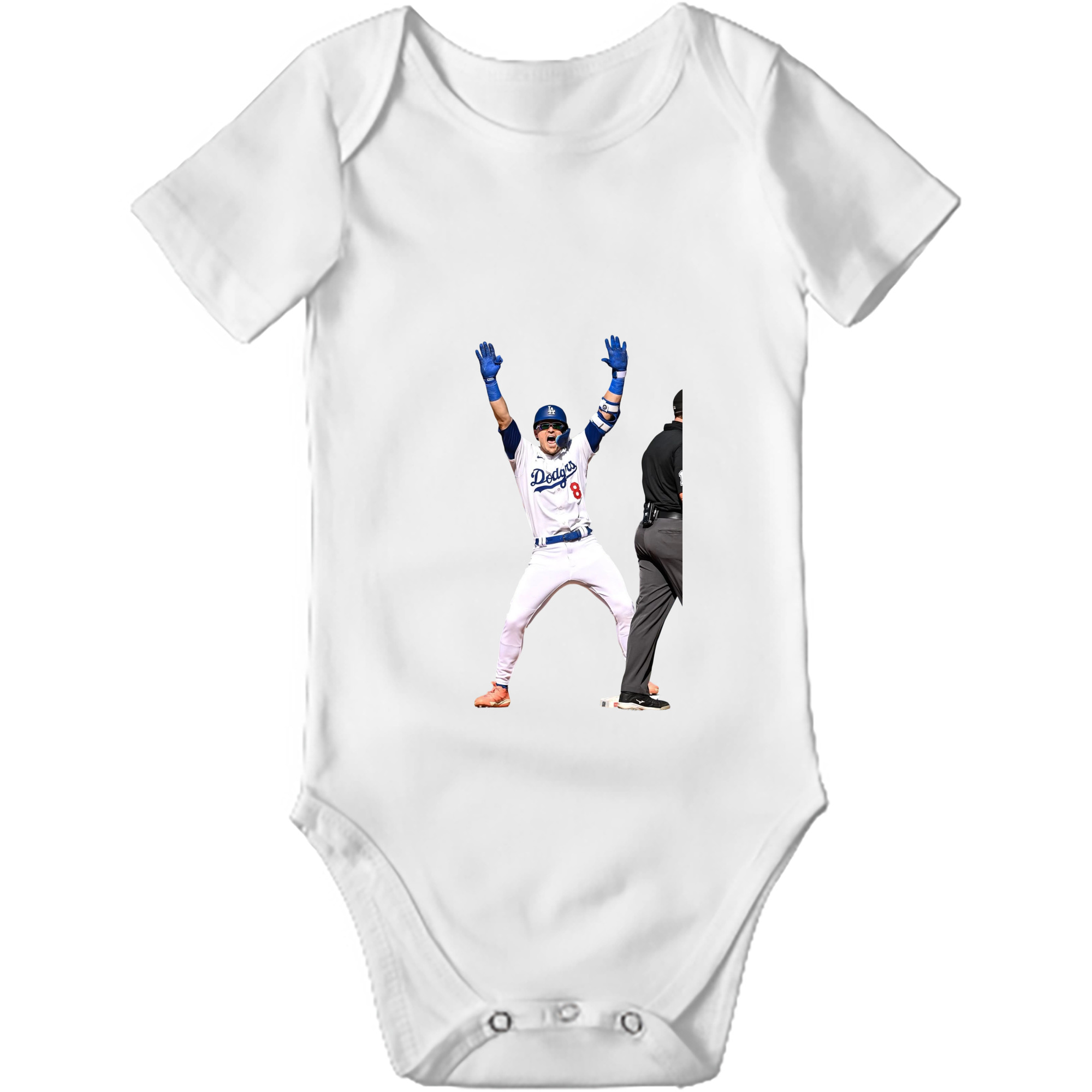  Baby Short Sleeve Romper – 100% Cotton Soft & Breathable Digital Print Onesie With Easy Snap Closure And Envelope Shoulder – Comfortable For Daily Wear & Travel