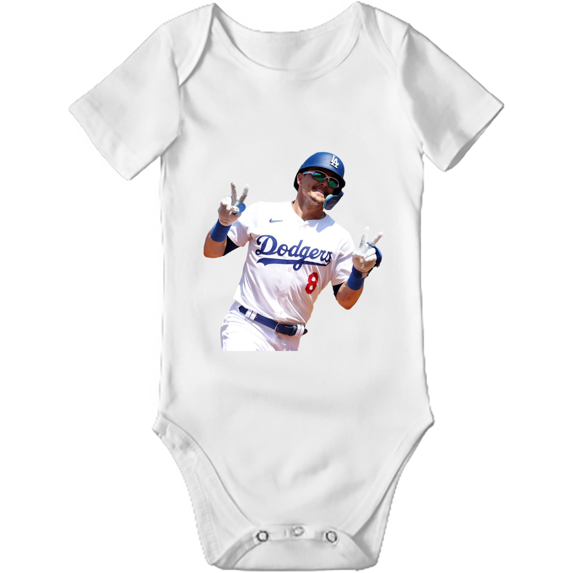  Baby Short Sleeve Romper – 100% Cotton Soft & Breathable Digital Print Onesie With Easy Snap Closure And Envelope Shoulder – Comfortable For Daily Wear & Travel