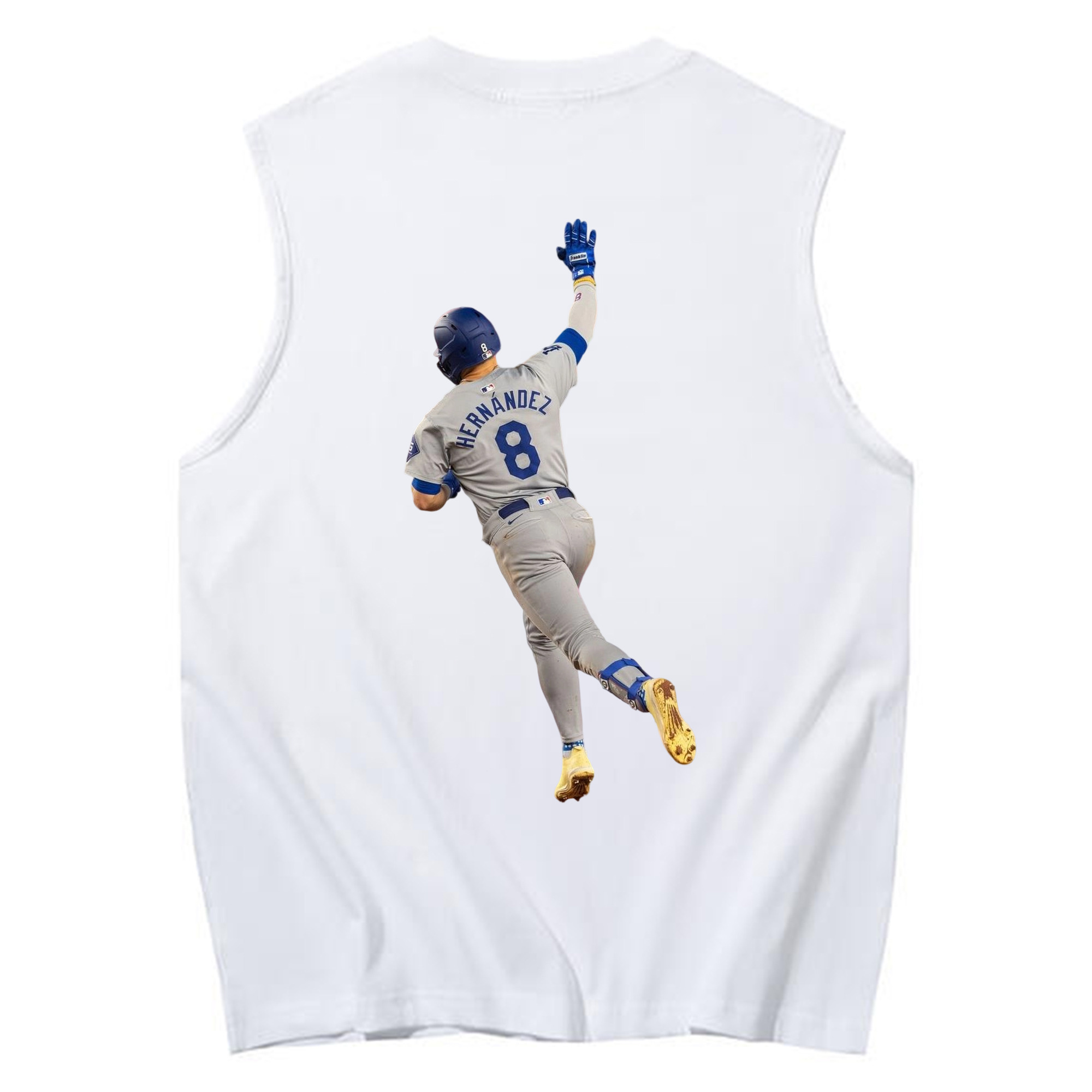  230g Pure Cotton Tank Top With Back Heat Transfer Print – Soft, Lightweight, Fitted Design – Stylish & Comfortable Casual Wear For Sports & Everyday Use