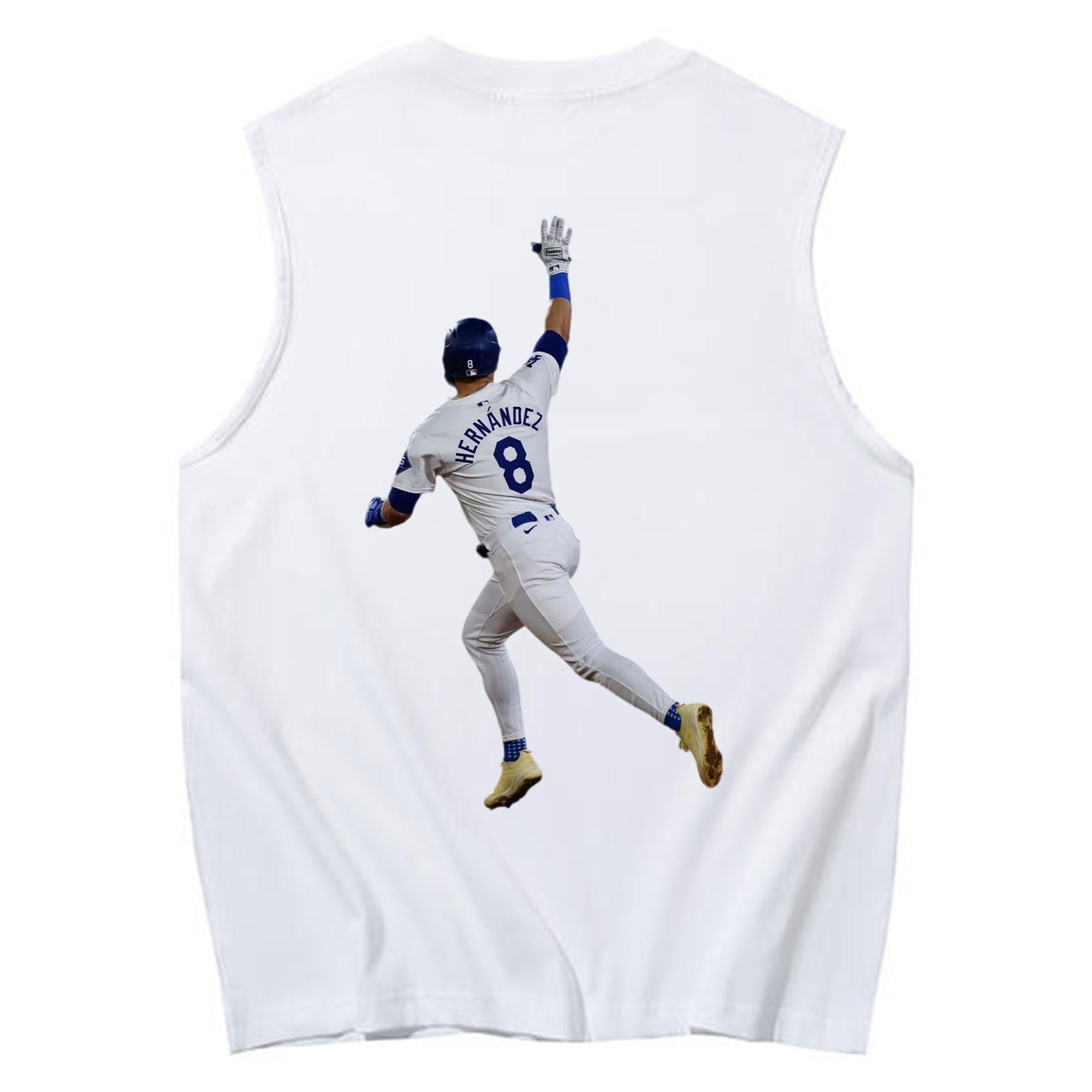  230g Pure Cotton Tank Top With Back Heat Transfer Print – Soft, Lightweight, Fitted Design – Stylish & Comfortable Casual Wear For Sports & Everyday Use