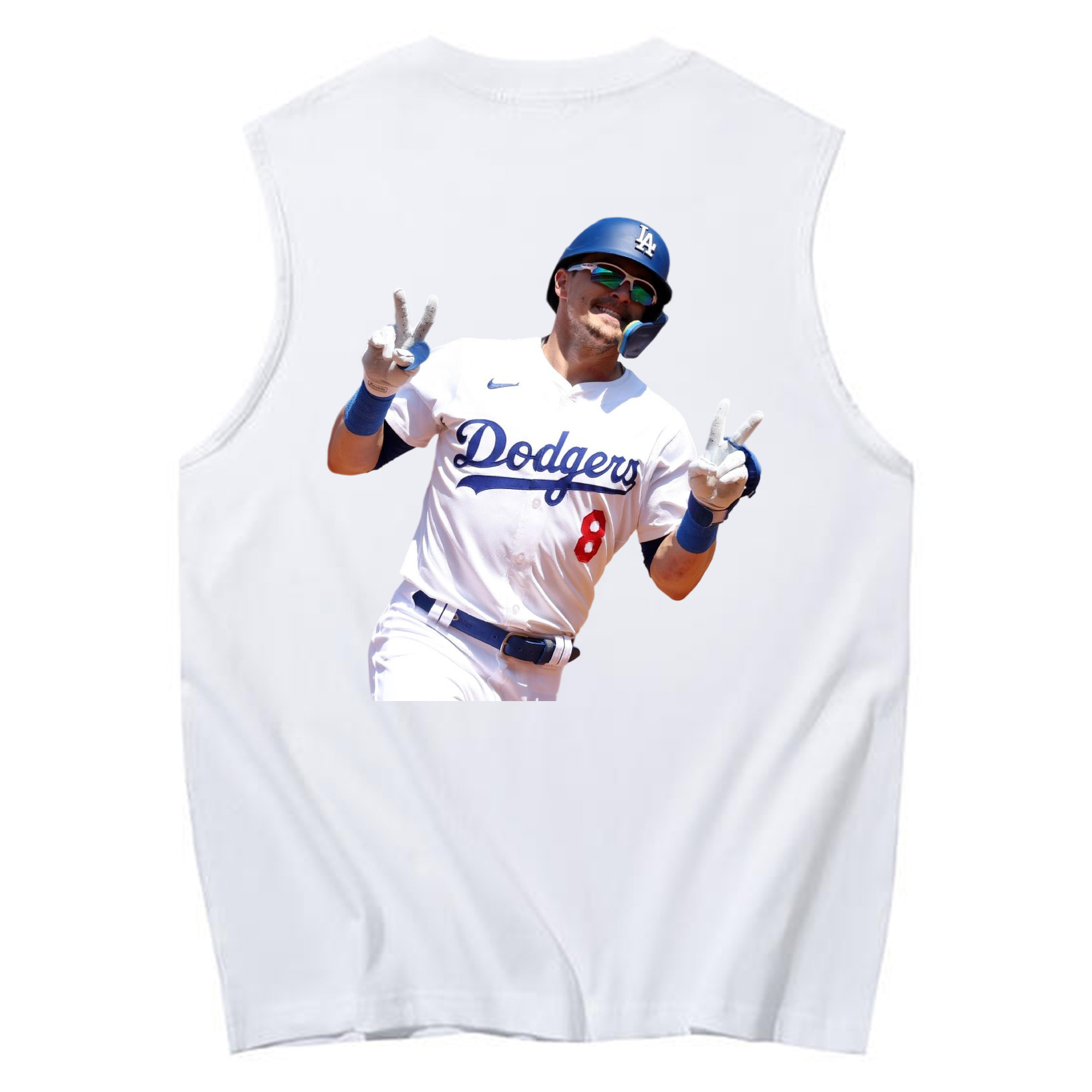  230g Pure Cotton Tank Top With Back Heat Transfer Print – Soft, Lightweight, Fitted Design – Stylish & Comfortable Casual Wear For Sports & Everyday Use