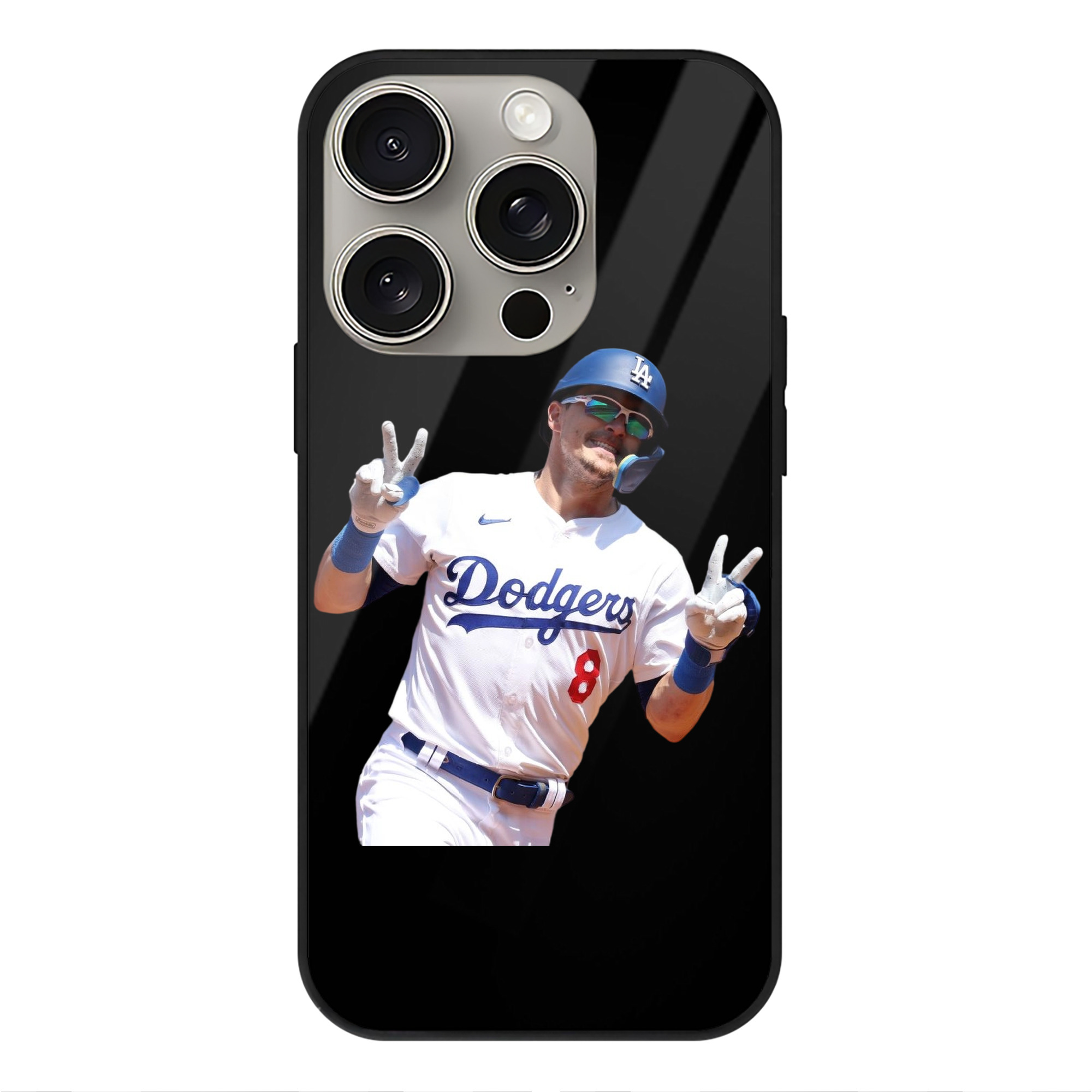  IPhone 15 Pro Mirror Phone Case – UV Printed Glass + TPU – Scratch-Resistant, Wireless Charging Compatible, Precise Fit & Stylish Design