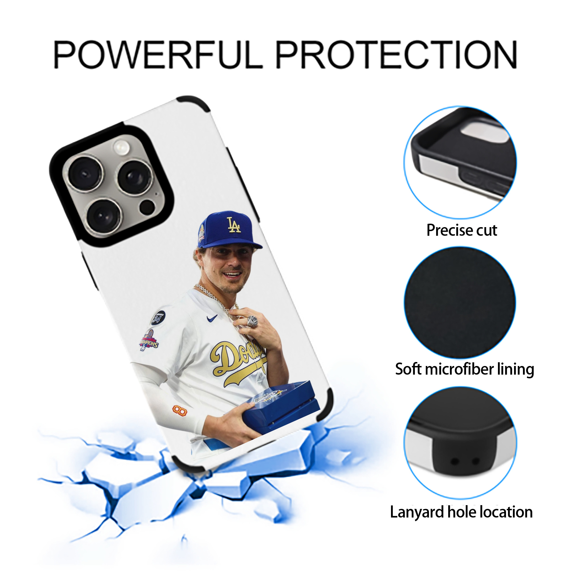  IPhone 15 Pro Max PU Leather Case – Soft Lining, 360° Protection – Precise Fit, 3D Buttons, Easy Charging – Anti-Yellowing, Easy To Clean