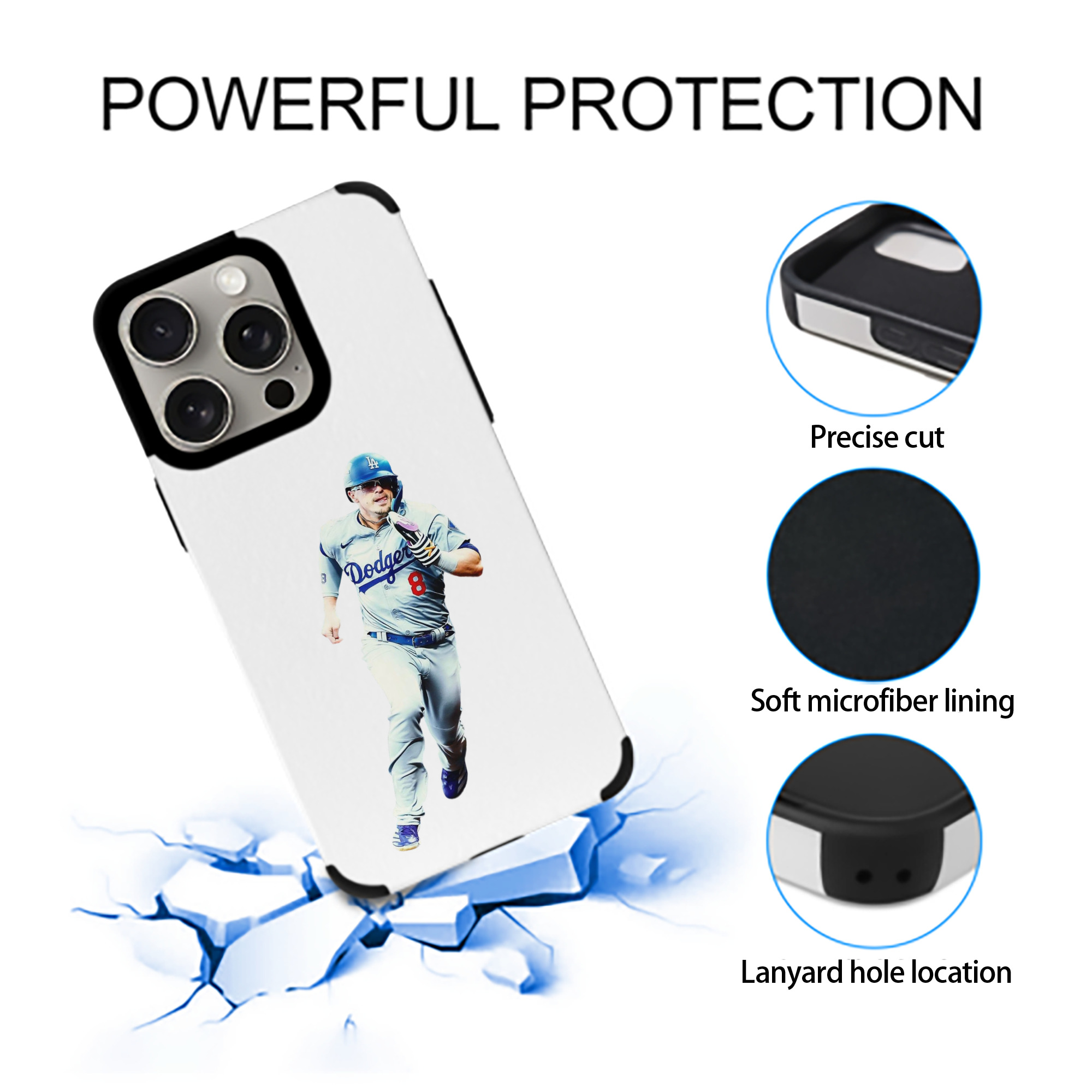  IPhone 15 Pro Max PU Leather Case – Soft Lining, 360° Protection – Precise Fit, 3D Buttons, Easy Charging – Anti-Yellowing, Easy To Clean