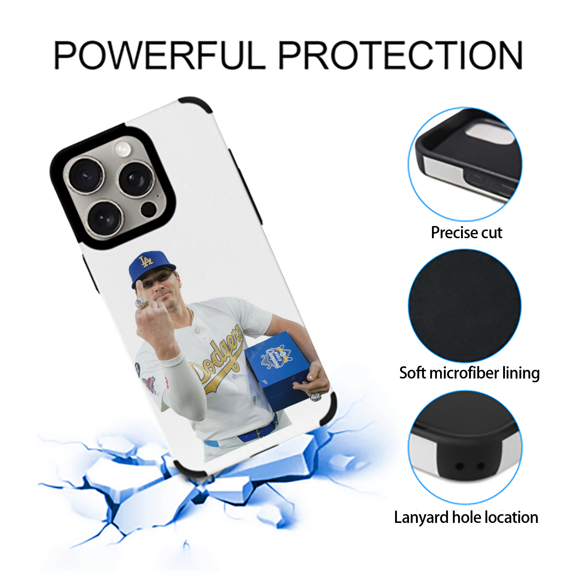  IPhone 15 Pro Max PU Leather Case – Soft Lining, 360° Protection – Precise Fit, 3D Buttons, Easy Charging – Anti-Yellowing, Easy To Clean