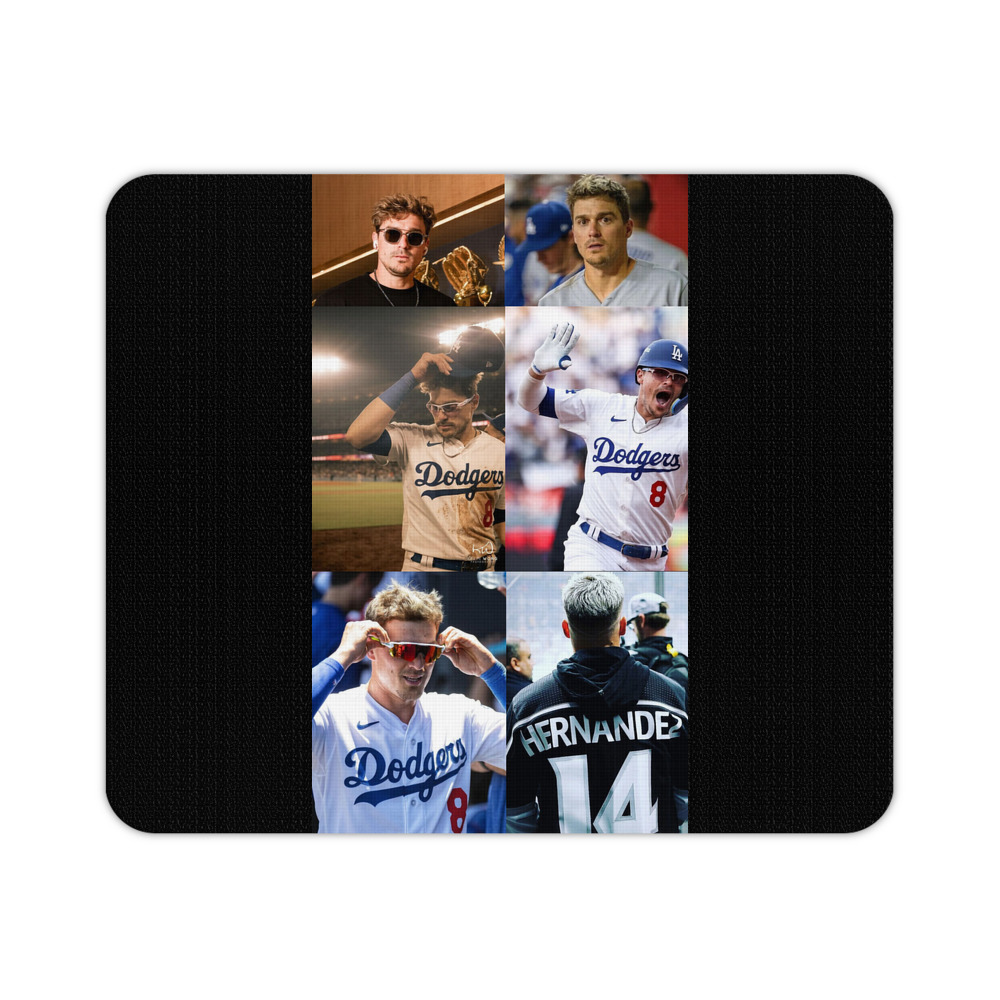  Durable Rubber Mouse Pad With Stitched Edges, Waterproof, Non-Slip Surface, Ultra-Thin Design For Gaming, Office