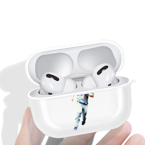  AirPods Pro Hard Case White With Keychain, Durable Flexible PC, Precise Cutouts, Anti-Fingerprint, Yellowing & Scratch Resistant, Full Protection, Washable