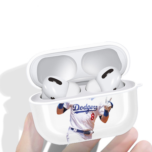  AirPods Pro Hard Case White With Keychain, Durable Flexible PC, Precise Cutouts, Anti-Fingerprint, Yellowing & Scratch Resistant, Full Protection, Washable