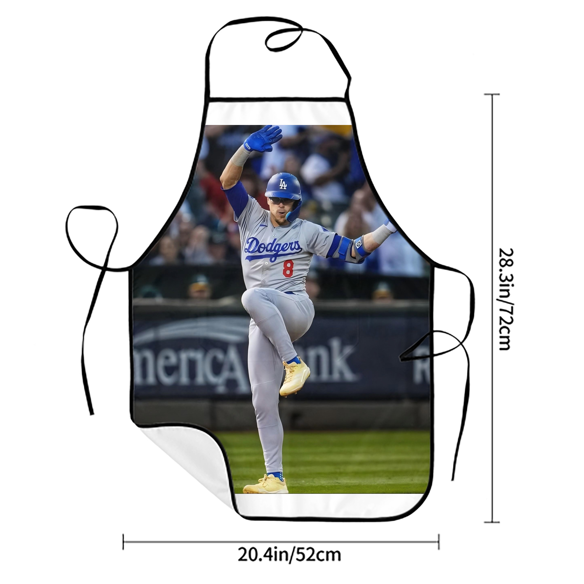  Stain-Resistant Polyester Apron With Pocket – Full Print, Waterproof, Anti-Wrinkle, Anti-Pilling – Ideal For Kitchen, BBQ, Restaurant, Salon & More