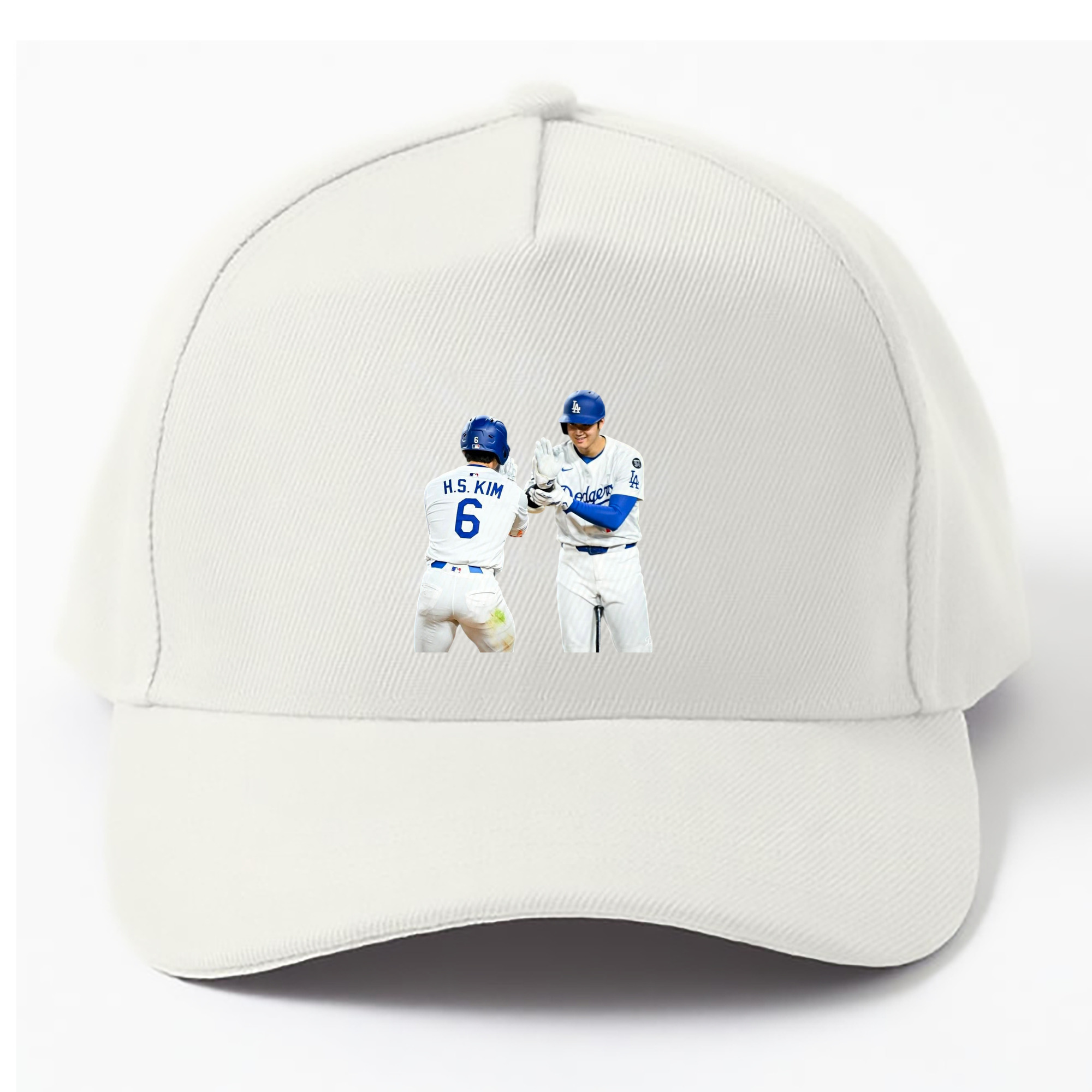  100% Cotton Baseball Cap – Heat Transfer Print – Comfortable, Durable, Perfect For Sports & Everyday Wear