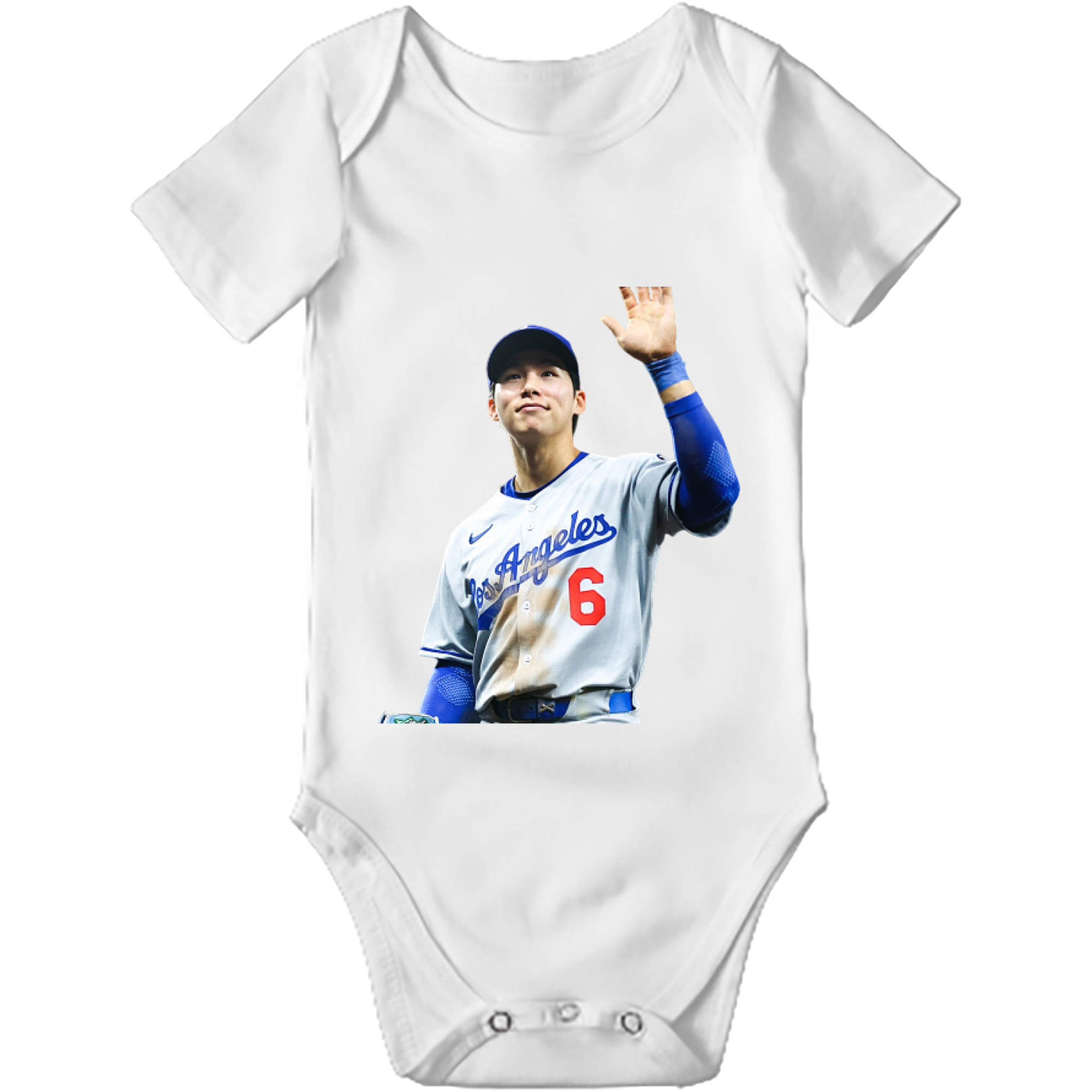  Baby Short Sleeve Romper – 100% Cotton Soft & Breathable Digital Print Onesie With Easy Snap Closure And Envelope Shoulder – Comfortable For Daily Wear & Travel