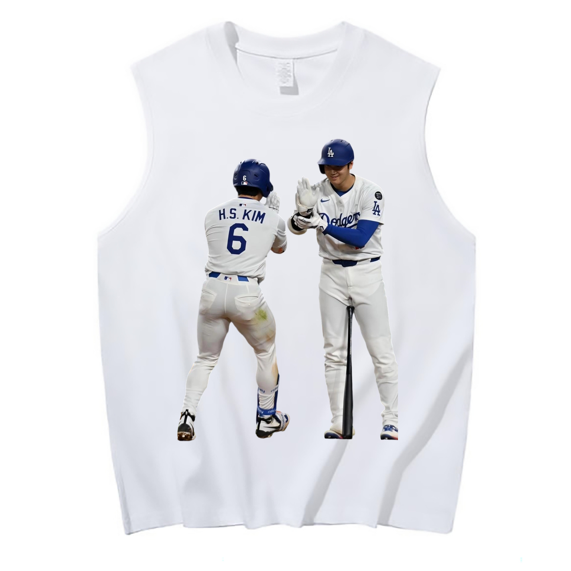  210g Combed Cotton Tank Top With Front Heat Transfer Print – Soft, Lightweight, Fitted Design – Stylish & Comfortable Casual Wear For Sports & Everyday Use