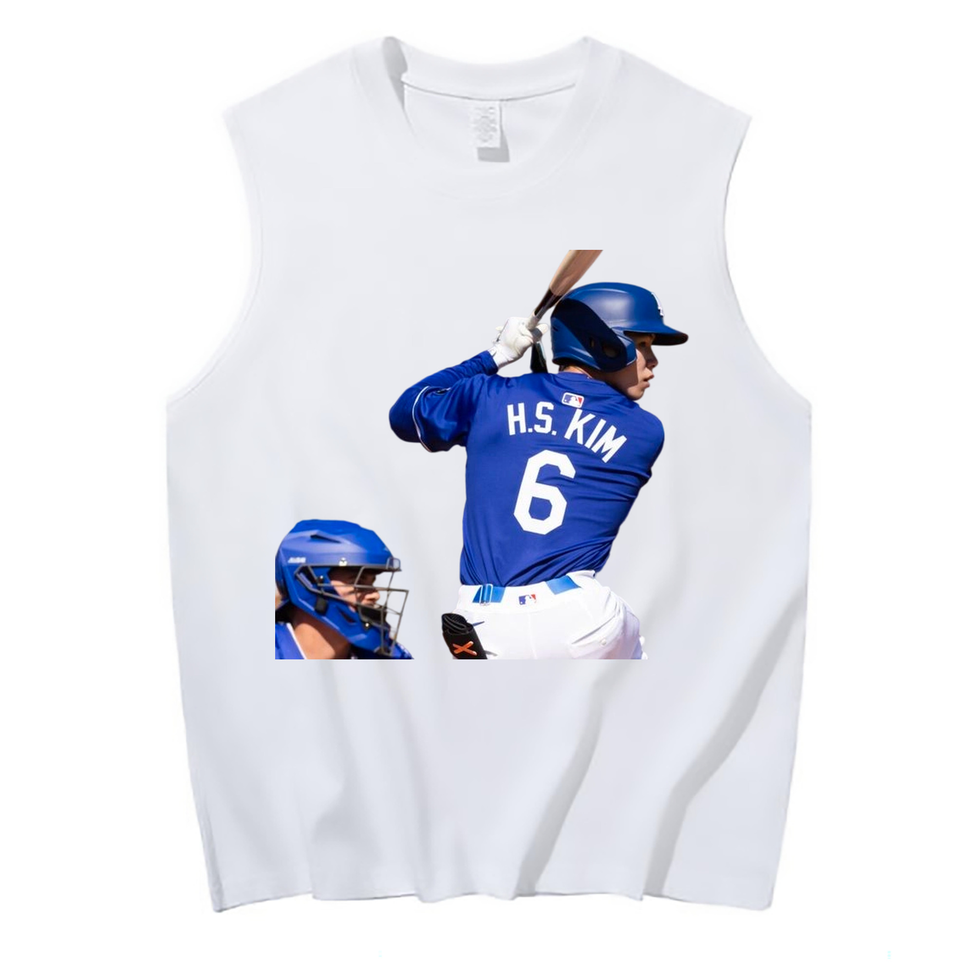  210g Combed Cotton Tank Top With Front Heat Transfer Print – Soft, Lightweight, Fitted Design – Stylish & Comfortable Casual Wear For Sports & Everyday Use