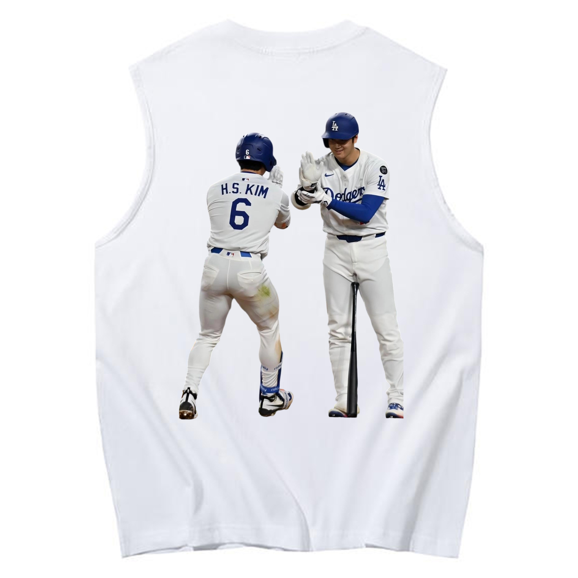  230g Pure Cotton Tank Top With Back Heat Transfer Print – Soft, Lightweight, Fitted Design – Stylish & Comfortable Casual Wear For Sports & Everyday Use