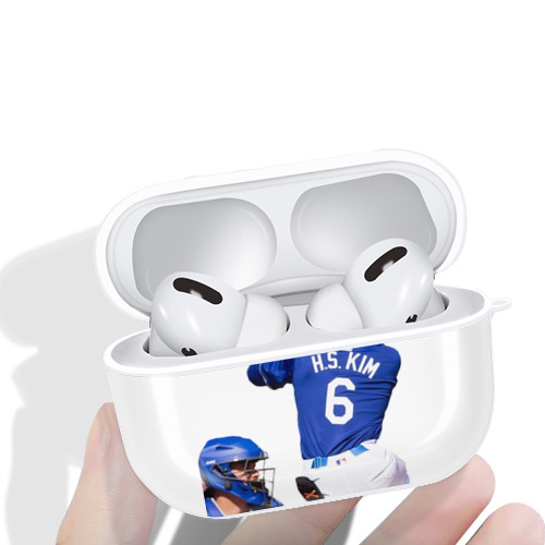  AirPods Pro Hard Case White With Keychain, Durable Flexible PC, Precise Cutouts, Anti-Fingerprint, Yellowing & Scratch Resistant, Full Protection, Washable