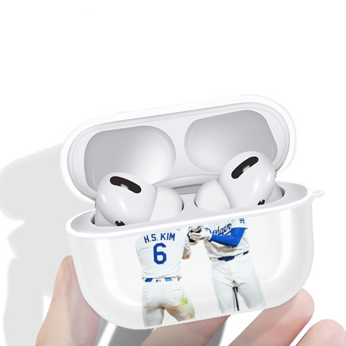  AirPods Pro Hard Case White With Keychain, Durable Flexible PC, Precise Cutouts, Anti-Fingerprint, Yellowing & Scratch Resistant, Full Protection, Washable