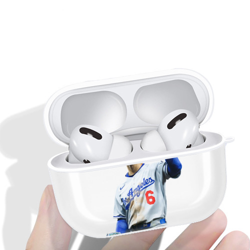  AirPods Pro Hard Case White With Keychain, Durable Flexible PC, Precise Cutouts, Anti-Fingerprint, Yellowing & Scratch Resistant, Full Protection, Washable