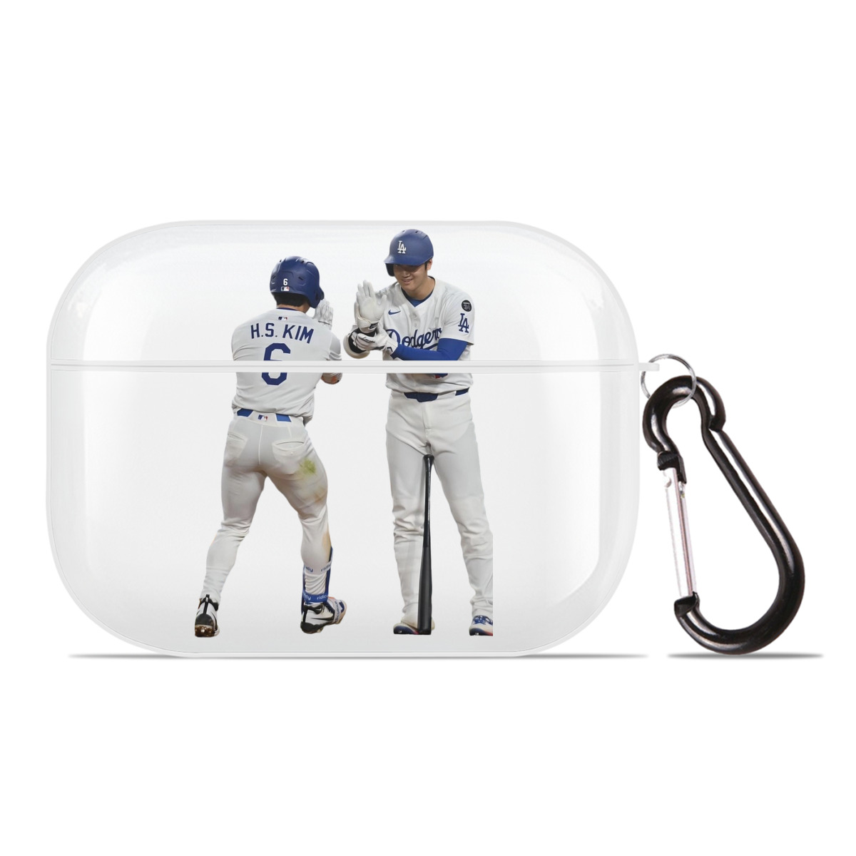  AirPods Pro Hard Case White With Keychain, Durable Flexible PC, Precise Cutouts, Anti-Fingerprint, Yellowing & Scratch Resistant, Full Protection, Washable