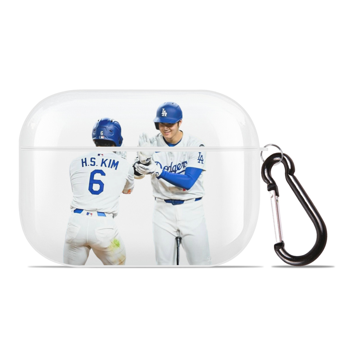  AirPods Pro Hard Case White With Keychain, Durable Flexible PC, Precise Cutouts, Anti-Fingerprint, Yellowing & Scratch Resistant, Full Protection, Washable