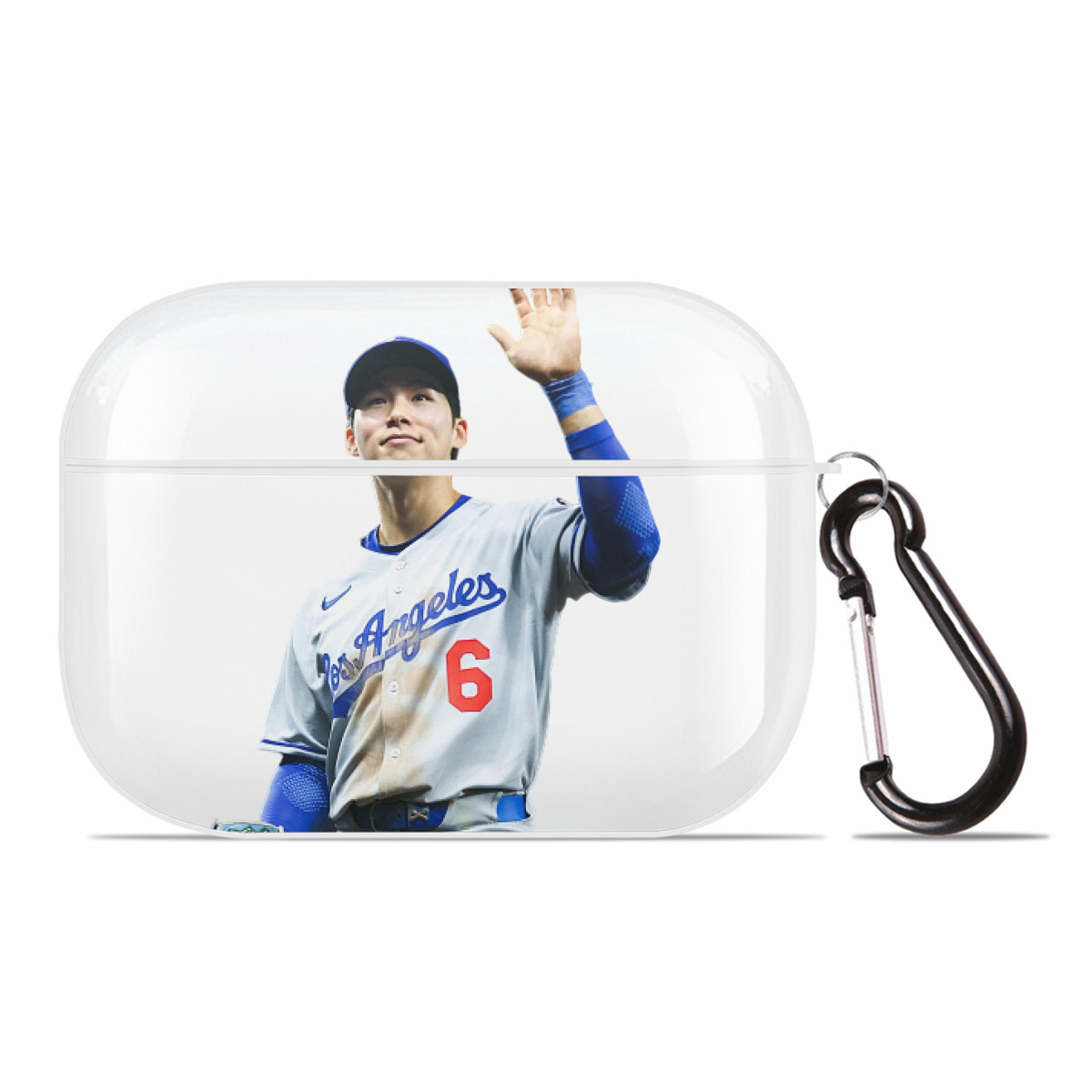  AirPods Pro Hard Case White With Keychain, Durable Flexible PC, Precise Cutouts, Anti-Fingerprint, Yellowing & Scratch Resistant, Full Protection, Washable