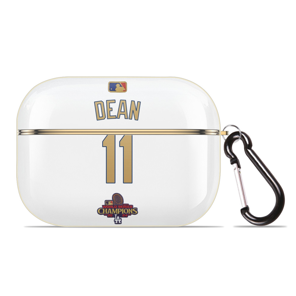  Luxury Gold AirPods Pro Case With Keychain, Flexible PC Material, Full Protection, Precise Cutouts, Anti-Fingerprint, Washable, Durable Design