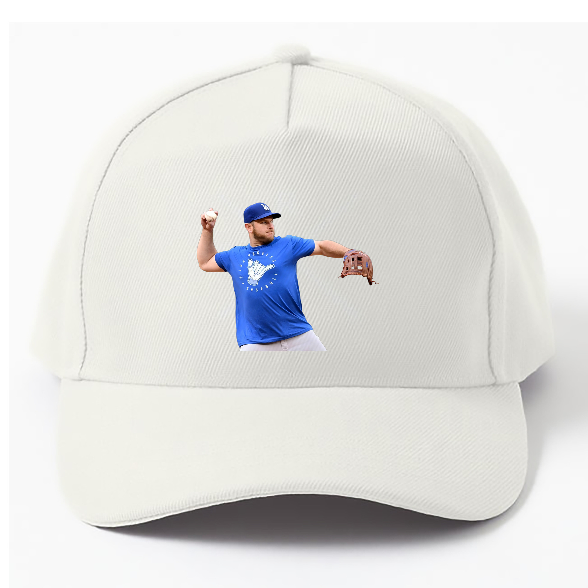  100% Cotton Baseball Cap – Heat Transfer Print – Comfortable, Durable, Perfect For Sports & Everyday Wear